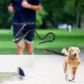 Dog Walking Belt with Detachable Shockproof Leash